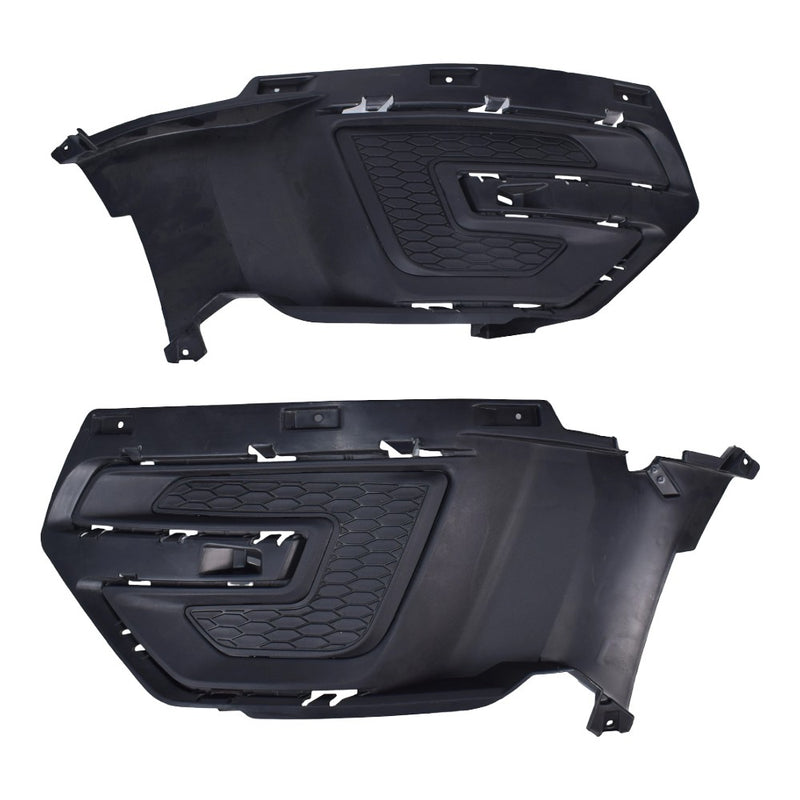 DURAFORCE 2Pcs Front Left Right Fog Light Cover Set for Ford Explorer 2017 Sport