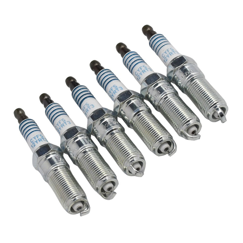 DURAFORCE NEW 6 SPARK PLUGS FOR 2015-2025 FORD LINCOLN CYFS-092-YPT SP594 95927 ILTR6S8
