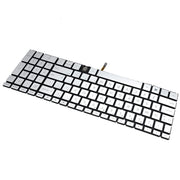 DURAFORCE New Silver Keyboard Backlit For HP ENVY 17m-cg1013dx 17m-cg0013dx 17m-cg0xxx US