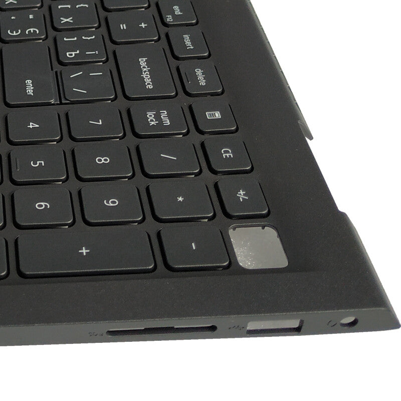 DURAFORCE New For Dell Inspiron 15 3510 3511 Palmrest Backlit Keyboard 054WVM Black 15.6"