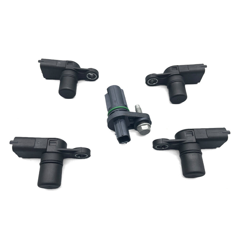 DURAFORCE 5pcs For Buick Enclave LaCrosse 3.6L Camshaft & Crankshaft Position Sensors