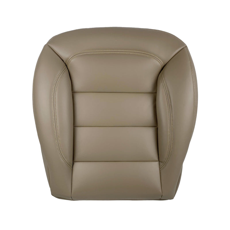 DURAFORCE For 2012 -2015 Mercedes-Benz ML350 Driver Side Bottom Leather Seat Cover Tan