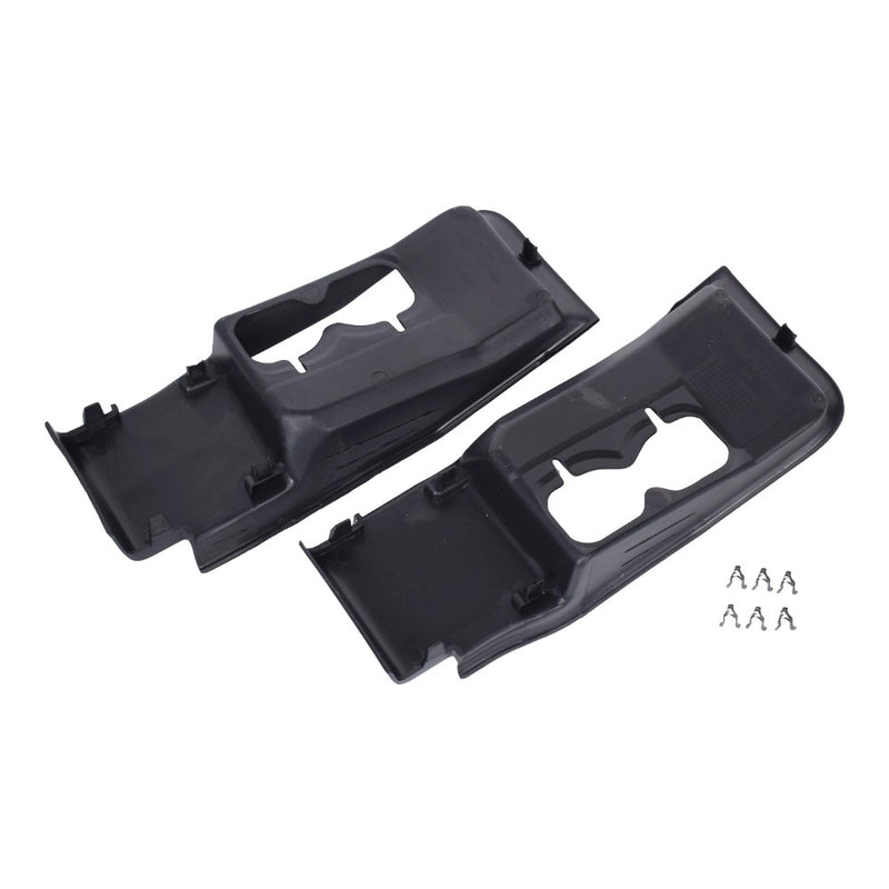 Front LH RH Plastic Tow Hook Bezel 2Pcs for Ford F 350 Super Duty 2022 Lariat
