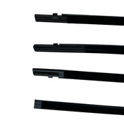 DURAFORCE 4PCS Weatherstrip Window Moulding Trim Seal Belt For Honda Civic Sedan 2016-2021