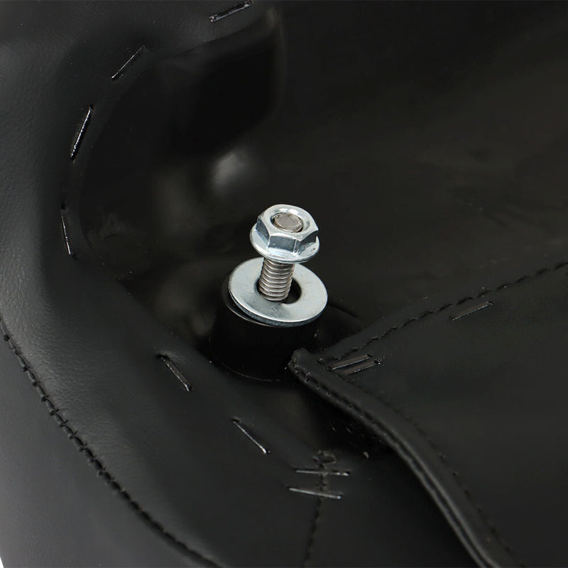 DURAFORCE Backrest Pad Orange Stitching For Touring CVO Street Glide Road Glide 2009+ USA