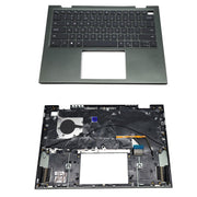 DURAFORCE New Palmrest Backlit Keyboard Green 0VJ2PX For Dell Inspiron 14 5410 7415 2-in-1