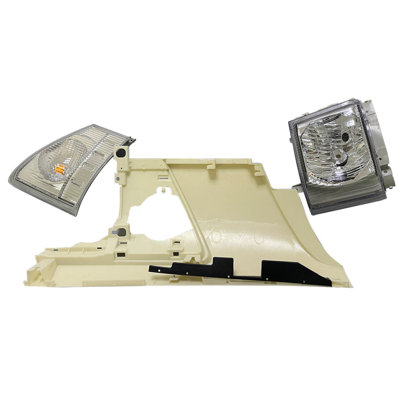 DURAFORCE Side Panel Turn Signal Lamp Headlight For ISUZU NPR NQR NRR 08-20 Passenger side