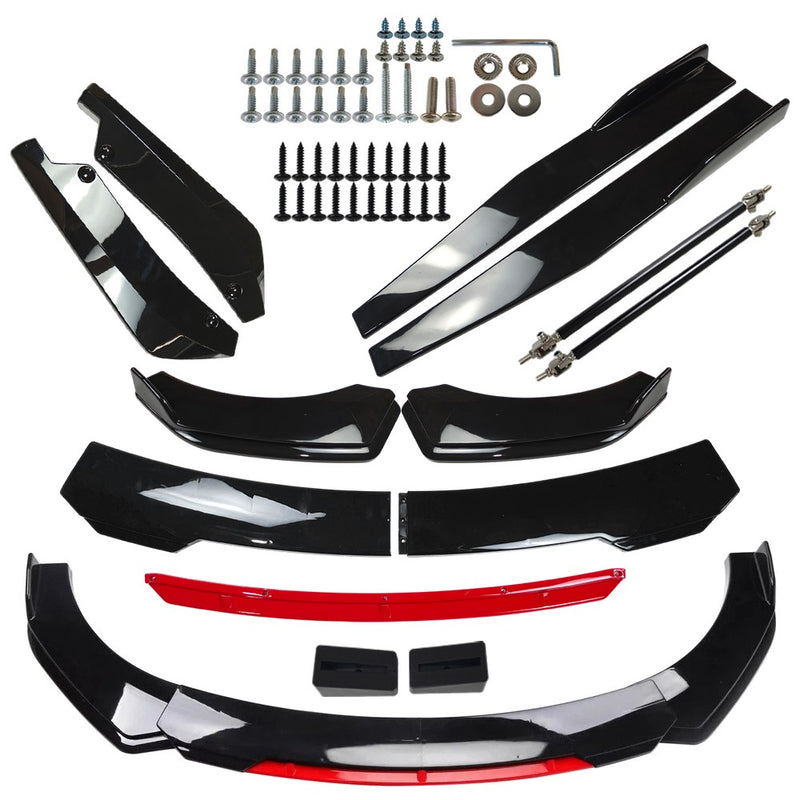DURAFORCE For Mazda 2 3 6 Front Rear Bumper Lip Spoiler Splitter Body Kit Side Skirt