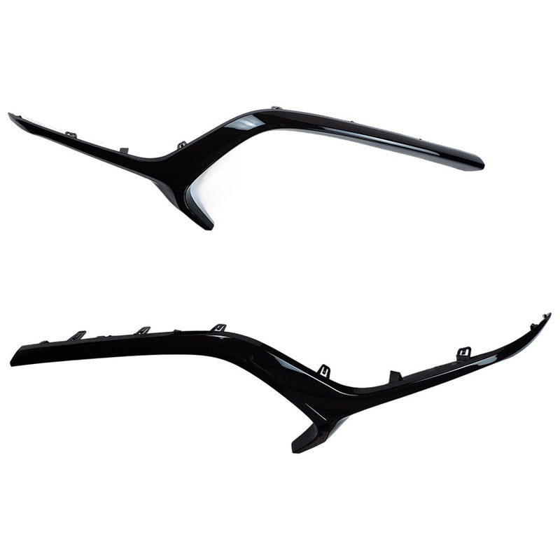 DURAFORCE For 2019-2023 Mazda 3 LH+RH Grille Trims Grill Driver & Passenger Side Set