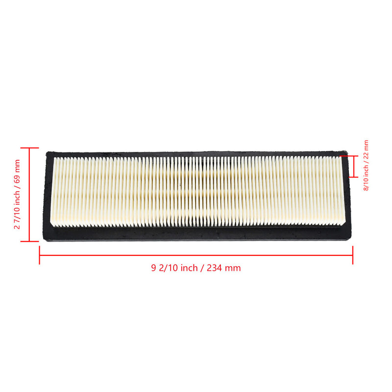 DURAFORCE 2PCS Fresh Air Cab Filter 7176099 For Bobcat Excavator E25 E26 E32 E32I E35 E35I