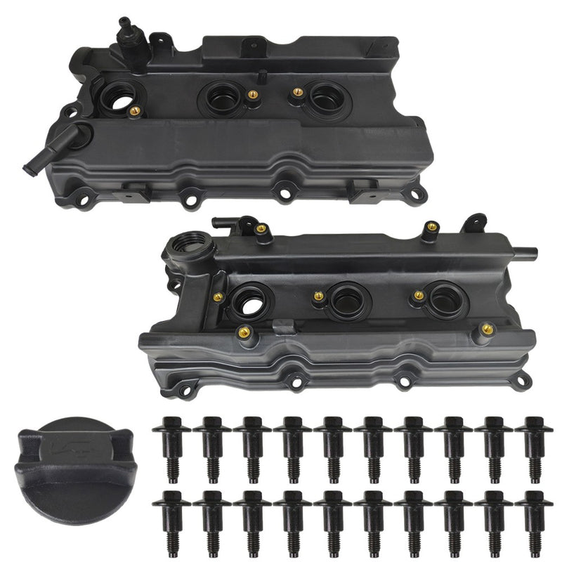 DURAFORCE New Engine Valve Cover W/ Gaskets & Bolts For Nissan Maxima Murano Altima Murano