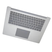 DURAFORCE New Silver Palmrest Keyboard Touchpad For Microsoft Surface Laptop 3 15" 1873 US