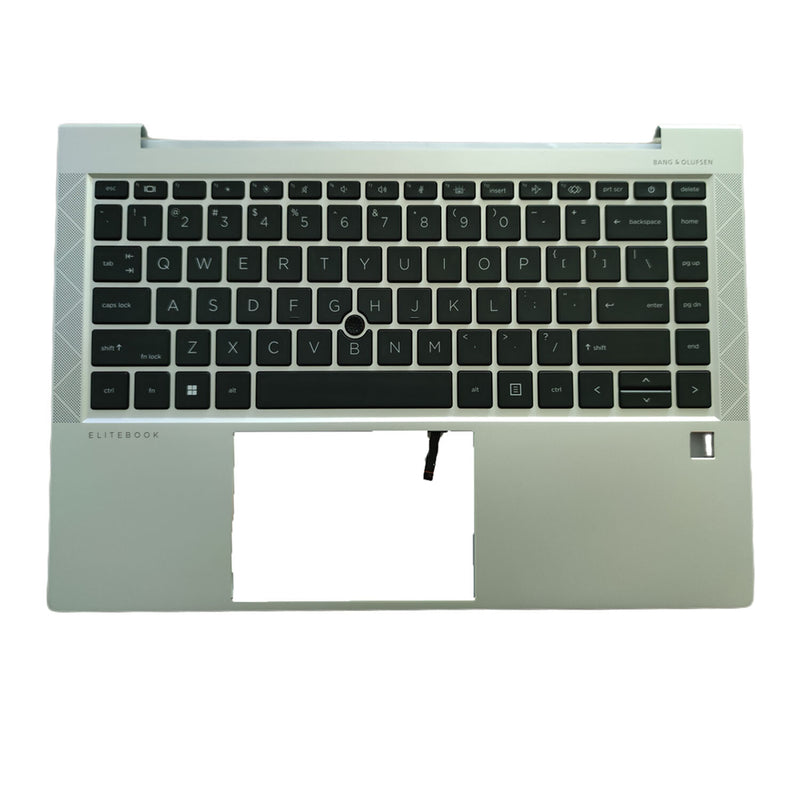 DURAFORCE New For HP Elitebook 840 G7 G8 745 G7 G8 Palmrest w/Backlit Keyboard M36312-001