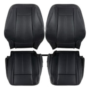 DURAFORCE Front Leather Perforated Seat Cover Black For 2007-2014 Ford Expedition Limited