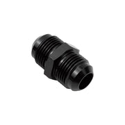 DURAFORCE 12 to 12 Flare Union Coupler Straight Fuel Hose Fitting Coupling Aluminum Black