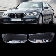 DURAFORCE 2x Headlight Lens Cover Shell Clear For BMW 7 Series G11 G12 740i 750i 2016-2019