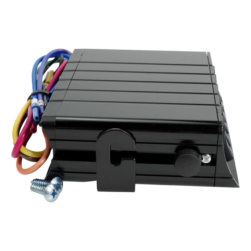DURAFORCE 6-Gang 12V Rocker Switch Box 40 Amp Max with SPST On/Off &12 AWG Wires