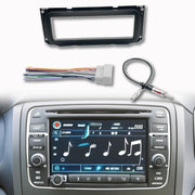 DURAFORCE Single DIN Radio Dash Kit W/Radio Wiring Antenna Adapter For 2002-2007 Chrysler