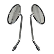 DURAFORCE Motorcycle Rear View Mirrors Z50J1/JZ ST50 ST70 CL70 CT90 For Honda M8 Chrome US