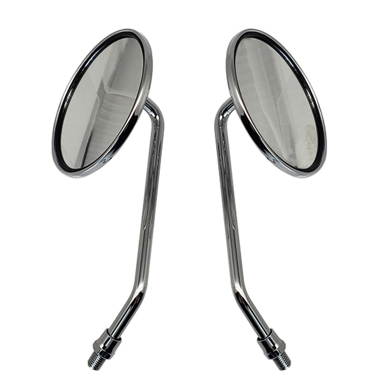 DURAFORCE Motorcycle Rear View Mirrors Z50J1/JZ ST50 ST70 CL70 CT90 For Honda M8 Chrome US