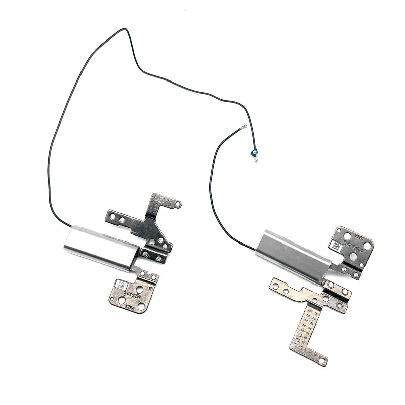 DURAFORCE New Silver LCD Hinges L & R With Antenna For Lenovo Yoga 730-13IKB 730-13IWL US