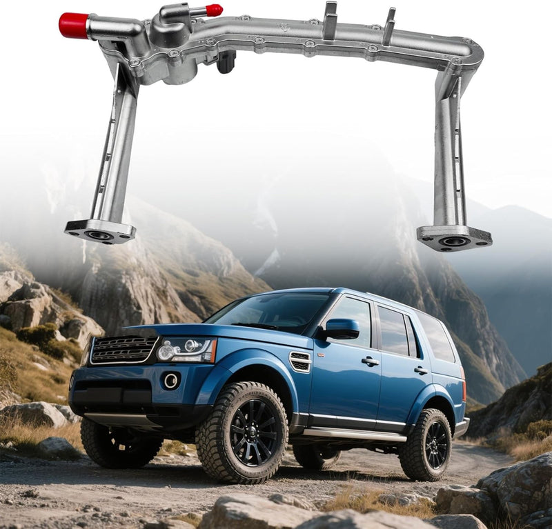 DURAFORCE Metal Coolant Water Pipe System Kit LR075991 LR092992 For Land Rover Range Rover