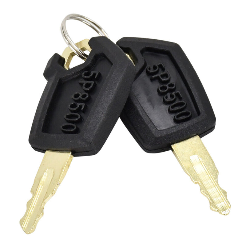 DURAFORCE 10X Heavy Equipment Key Set Ignition Keys for CAT Caterpillar New 5P8500