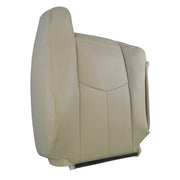 DURAFORCE Passenger Lean Back Leather Seat Cover Tan For 2003 2004 -2006 Chevy Silverado