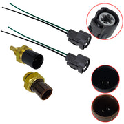DURAFORCE For MDX 2002/RSX 2002-2006 Coolant Temp Sensor + Fan Switch w/Connectors