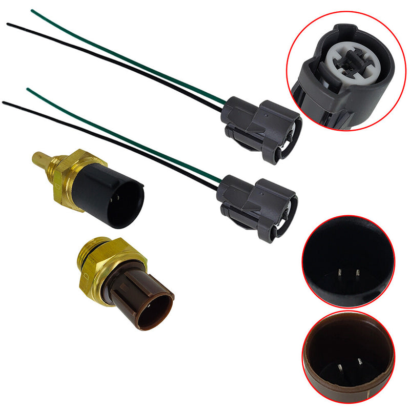 DURAFORCE For MDX 2002/RSX 2002-2006 Coolant Temp Sensor + Fan Switch w/Connectors