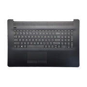 DURAFORCE Palmrest Non-Backlit US Keyboard 73H1 PTP Touchpad Black For HP 17BY 17-CA 17-BY