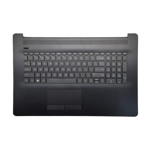 DURAFORCE Palmrest Non-Backlit US Keyboard 73H1 PTP Touchpad Black For HP 17BY 17-CA 17-BY