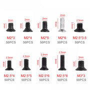 DURAFORCE 500Pcs Set Laptop Computer Screws Set For HP Dell Lenovo Sony Toshiba SAMSUNG