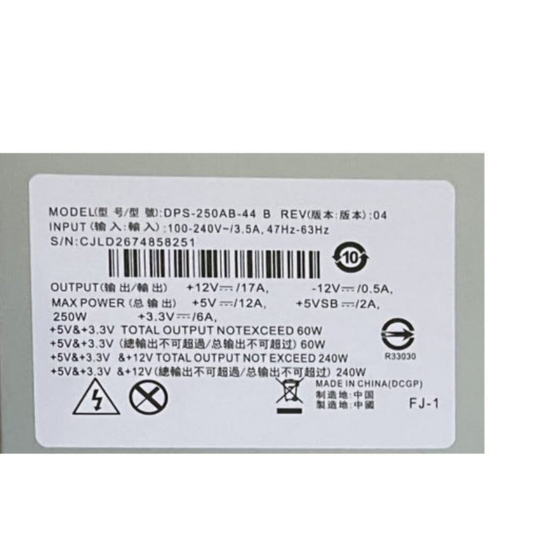 DURAFORCE New 250W Power Supply DPS-250AB-44B For Synology DS1515 DS1513 DS1512 DS1511 USA