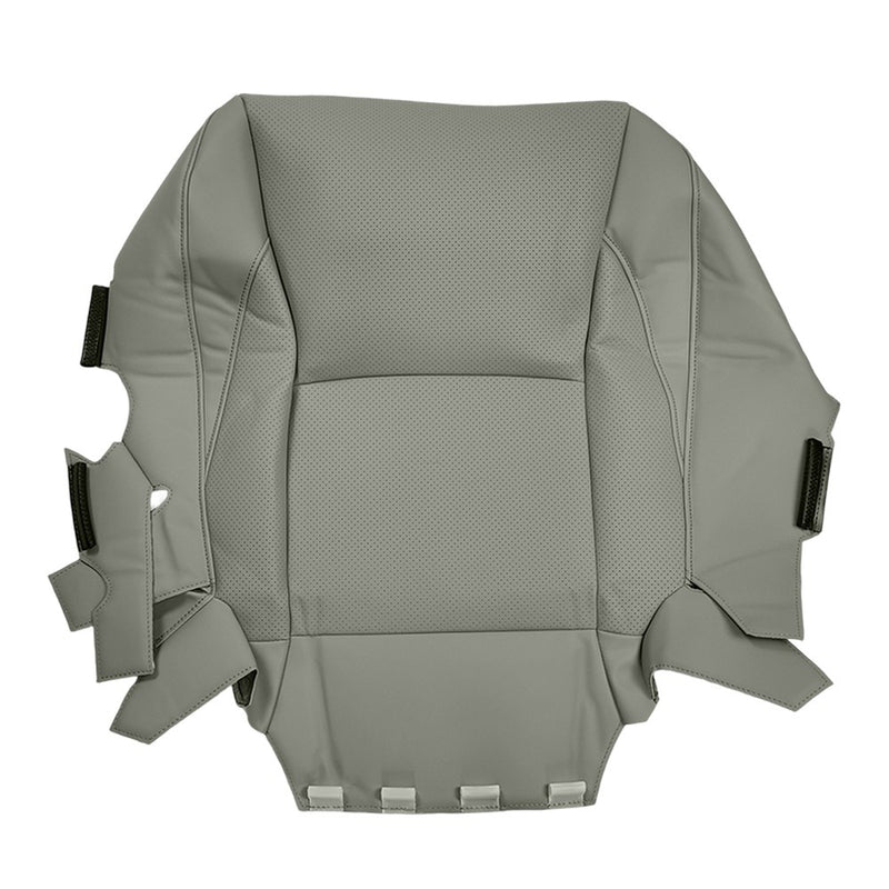 DURAFORCE Driver Side Bottom Leather Seat Cover Gray For 2007 - 2010 2011 2012 Lexus ES350