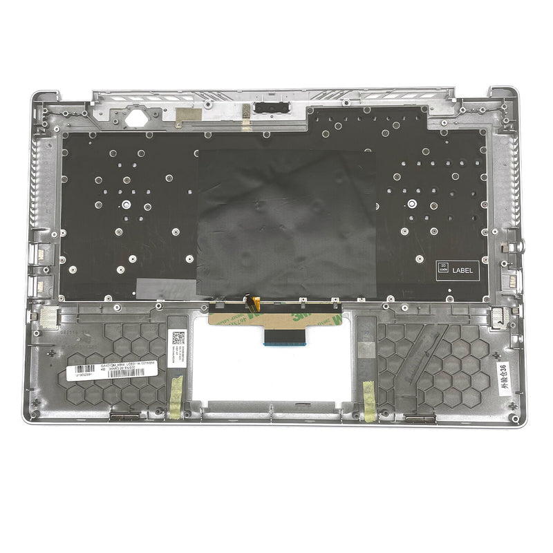 DURAFORCE For Asus GA401Q GA401 GA401I GA401U 14in Palmrest Cover Backlit Keyboard Silver
