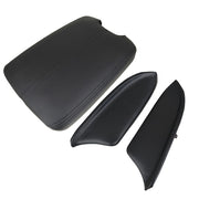 DURAFORCE Car Center Console Cover Front Door Panels Armrest Black for Honda Accord 08-12
