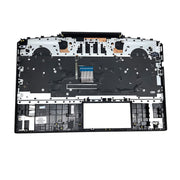 DURAFORCE New Palmrest w/Green Backlit Keyboard For HP Pavilion 15-DK L57593-001 US