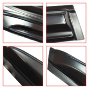 DURAFORCE Window Visors Rain Guards For 2012-2017 Toyota Camry 3D Wavy M Style Ş
