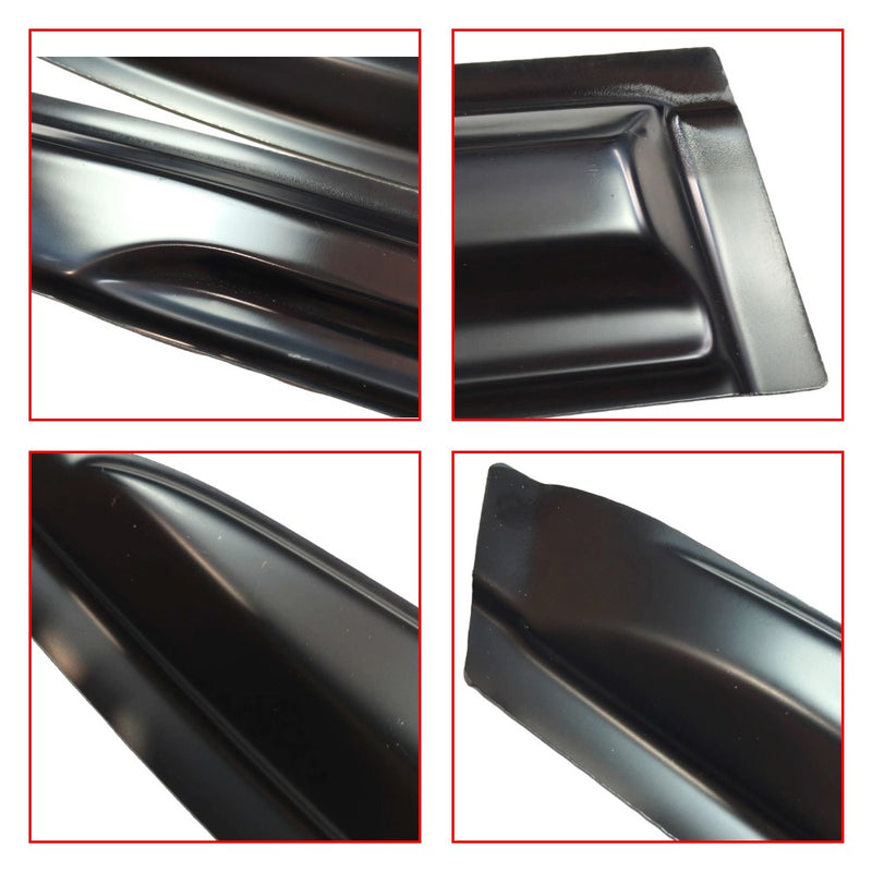 DURAFORCE Window Visors Rain Guards For 2012-2017 Toyota Camry 3D Wavy M Style Ş