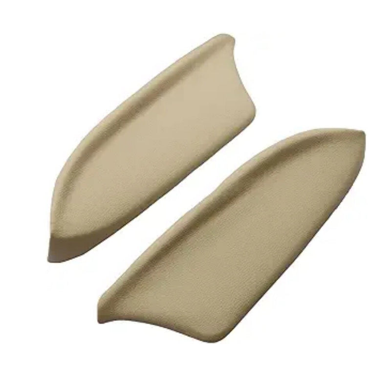 DURAFORCE Pair Fit For Honda Accord 2008-12 Door Panels Armrest Cover Leather Beige LH +RH