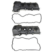 DURAFORCE 2Pcs For 2011-2019 Ford F-150 Lincoln Continental 3.5L 3.7L Valve Cover W/Gasket
