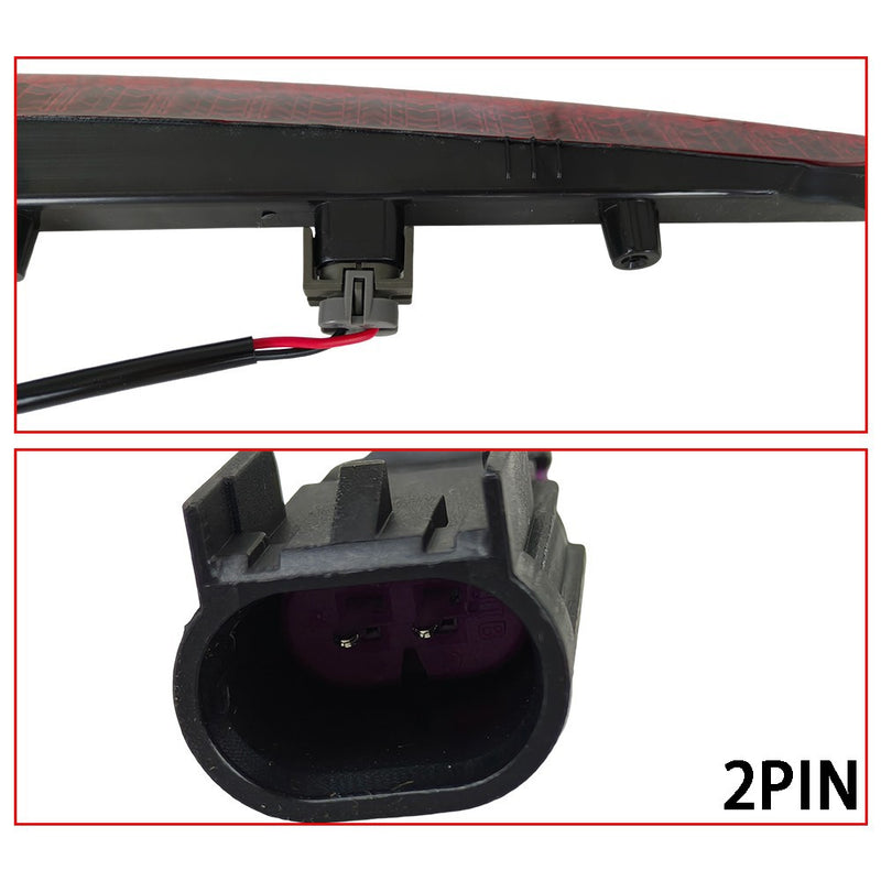 DURAFORCE Red High Third Mount Light 3rd Brake LED For 2016-2018 Lincoln MKX FA1Z13A613AB