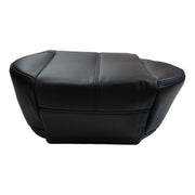 DURAFORCE Driver Passenger Leather Seat Cover Black For Chevy Silverado 1500 2500 2007-14
