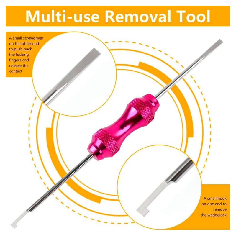 DURAFORCE DTDeustch Connector Kit 2/3/4/6/8/12Pin Removal Tool Waterproof Connector 338pcs