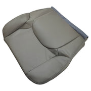 DURAFORCE For 2005-2021 Nissan Frontier Driver Bottom Perforated Leather Seat Cover Gray