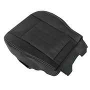 DURAFORCE Driver Side Bottom Seat Cover Black White Seam For 2008-2020 Dodge Grand Caravan