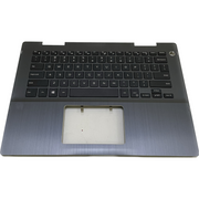 DURAFORCE For Dell Inspiron 14 5481 5482 NOT MF Palmrest NO-Backlit Keyboard Gray 9VMHF US