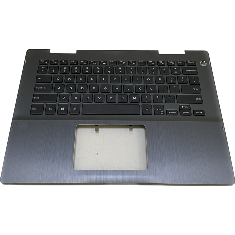DURAFORCE For Dell Inspiron 14 5481 5482 NOT MF Palmrest NO-Backlit Keyboard Gray 9VMHF US