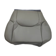 DURAFORCE For 2005-2021 Nissan Frontier Driver Bottom Perforated Leather Seat Cover Gray